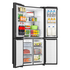 Hisense 483L French Door Fridge Black Steel with Non-Plumbed Ice and Water Dispenser HRCD483TBW image NaN