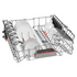 Bosch SMP66MX03A Serie 6 Under Bench Dishwasher image NaN