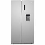CHiQ 559L Side By Side Fridge Silver CSS557NSD hero image