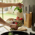 Joseph Joseph Elevate Steel Knives Bamboo 5-piece Knife Block Set 10564 image NaN
