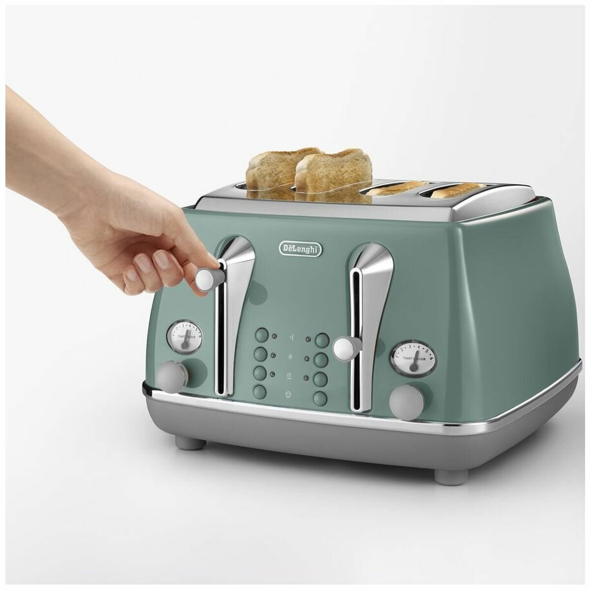 Green sales delonghi toaster