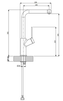 Armando Vicario VIVA-A Viva Kitchen Mixer Tap hero image