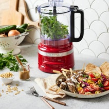 KitchenAid 9 Cup Food Processor Red 5KFP0921AER hero image
