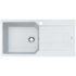 Franke Urban 1000mm Single Bowl Topmount Sink with Right Hand Drainer - White UBG611-100PWRHD image NaN