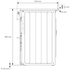 Mykin 54cm Freestanding Double Oven with Ceramic Cooktop White M54DOCEW image NaN