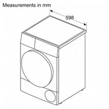 Bosch Series 6 8kg Heat Pump Dryer Graphite WQG235DRAU hero image