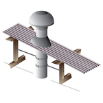 Falmec HBX200MET 20cm Metal Roof Install Kit hero image