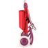 Rolser Serrella LN Agatha Ruiz de la Prada 2 Wheel Foldable Trolley Heart  Red R-SER007-3126 image NaN