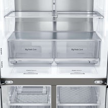 LG 637L French Door Fridge with InstaView Door-In-Door GF-V706BSLC hero image