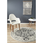 Rug Culture Museum Small Charcoal Rug 150X150CM - MUS-860-CHAR-150X150 hero image