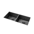 Meir MKSP-D860440-GM Double Bowl Undermount Sink image NaN