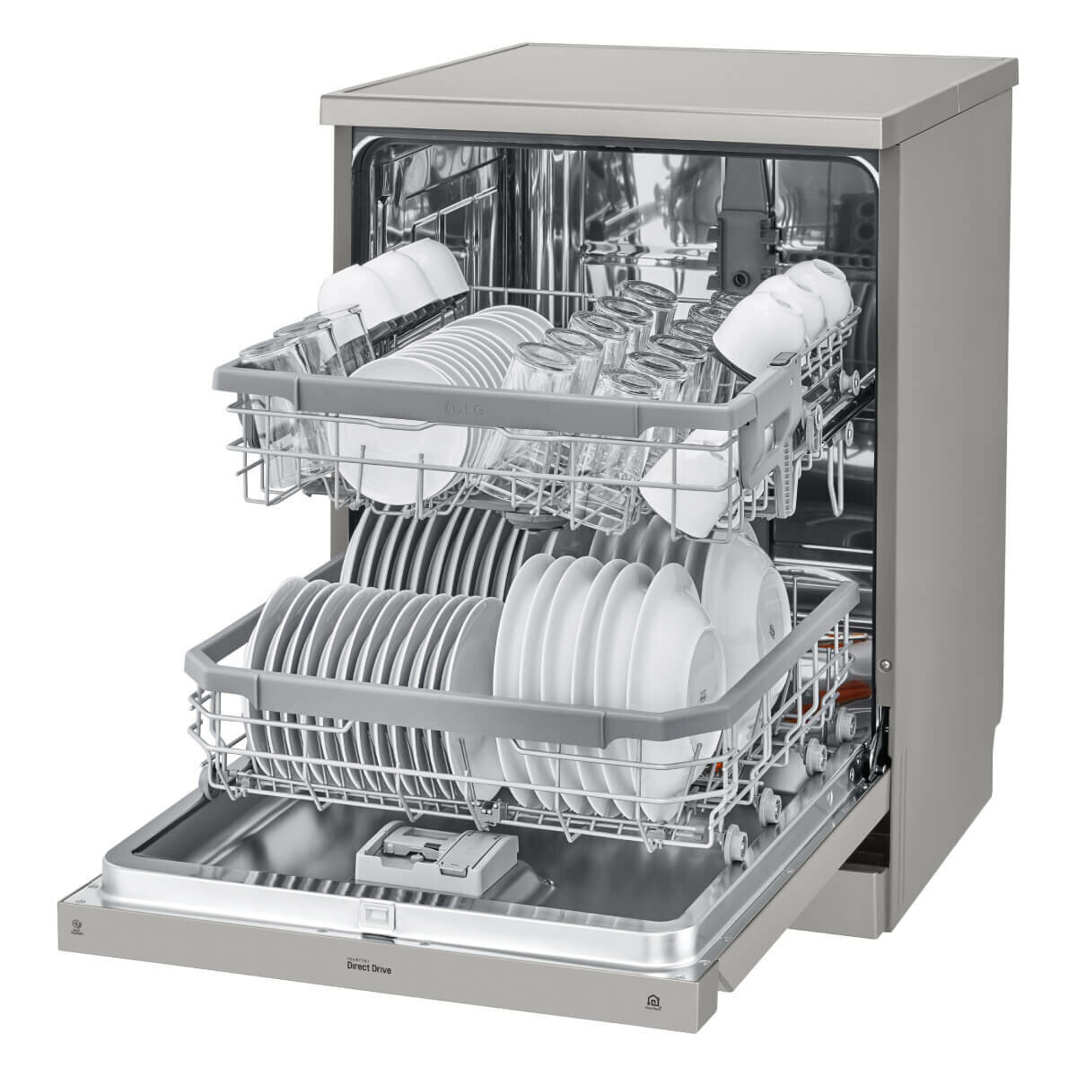 Lg quadwash platinum 2025 steel truesteam dishwasher