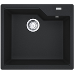 Franke Urban Fragranite 560mm Single Bowl Topmount Sink - Onyx UBG610-56ONB hero image