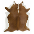 Rug Culture Cow Hide Small Brown, White Rug 200X150 APPROX - COWHIDE-NAT-HEREF image NaN