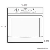 Westinghouse WVE655W 60cm Electric Built-In Oven hero image