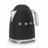 Smeg 50s Retro Style Electric Aesthetic Kettle Matte Black KLF03BLMAU image NaN