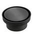Rogerseller Round Floor Waste - Matte Black 3806001111 image NaN
