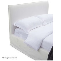 Kalona KAUAI Queen Bed Base & Bedhead Salt WS-703Q-SALT-02 hero image