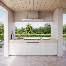 Beefeater ProLine Series 6 Burner Built-In Gas BBQ with Lid Stainless Steel BSL158SB hero image