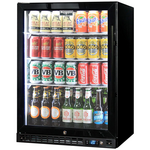 Schmick Under Bench Heated Glass Door Bar Fridge Left Hinged SK156L-B-HD hero image