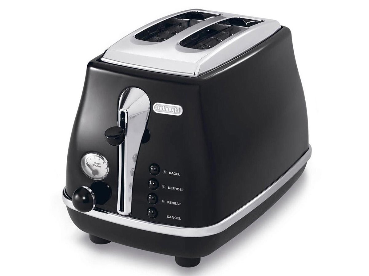 DeLonghi Icona Two Slice Toaster Black CTO2003BK hero image