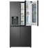 LG 508L French Door InstaView Door-in-Door Fridge with In-door Ice & Water Dispenser Matte Black GF-V500MBLC image NaN