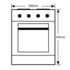 Westinghouse WVE613S 60cm Electric Built-In Oven image NaN