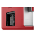 Smeg 50's Style Automatic Coffee Machine With Steam BCC02RDMAU image NaN