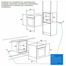 Westinghouse WVE614SC 60cm Electric Built-In Oven hero image