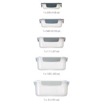 Joseph Joseph Nest Lock Multi Size Container Set Editions Blue 81105 hero image