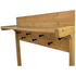 L.T. Williams Bamboo Hall Stand With Grey PU Seat 9922 image NaN
