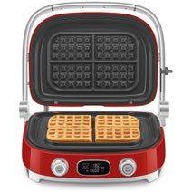 Smeg 50s Style Countertop Multifunctional Grill Red MGF01RDAU hero image