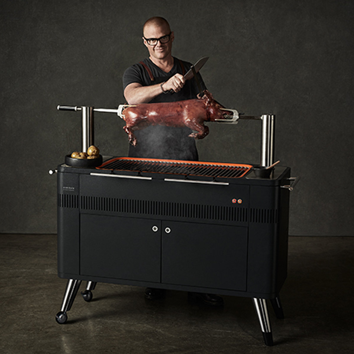 Hub Electric Ignition Charcoal BBQ HBCE2B hero image