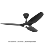 Big Ass Fans Haiku L 132cm LED Ceiling Fan 1595mm Downrod with Light Black F127L-UB-05-01 hero image