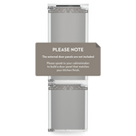 Liebherr 253L Pure Series Fully Integrated Bottom Mount Fridge Left Hinge ICNH5103LH hero image
