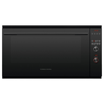 Fisher & Paykel Series 9 90cm Contemporary Pyrolytic Built-In Oven Black OB90S9MEPB1 hero image