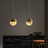CTO Lighting Lucid 200 Pendant - Alabaster and Satin Brass LUCPE2HASB image NaN