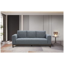 Ostro Freya 3 Seater Couch Light Grey 26002000 hero image