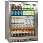 Rhino 129L Stainless Steel Bar Fridge with Heated Glass SG1R-HDQ hero image