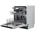 Omega 60cm Fully Integrated Dishwasher ODWIF6015 image NaN