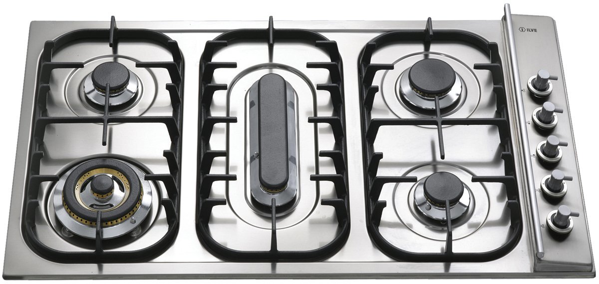 ILVE 86cm Natural Gas Cooktop H39PCVSS hero image