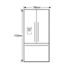 Electrolux 524L French Door Fridge EHE5267SA image NaN