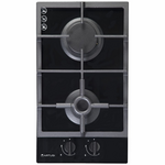 Artusi 30cm Domino Natural Gas Tempered Glass Cooktop CAGH32B hero image