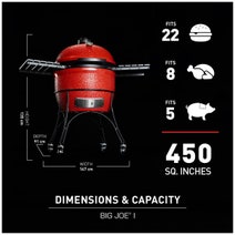 Kamado Joe Big Joe I Grill BJ24RH hero image