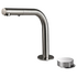 Rogerseller Eccentric Hob Sink Mixer and Outlet with Pull Out Spray - Brushed Nickel 360600405207 image NaN