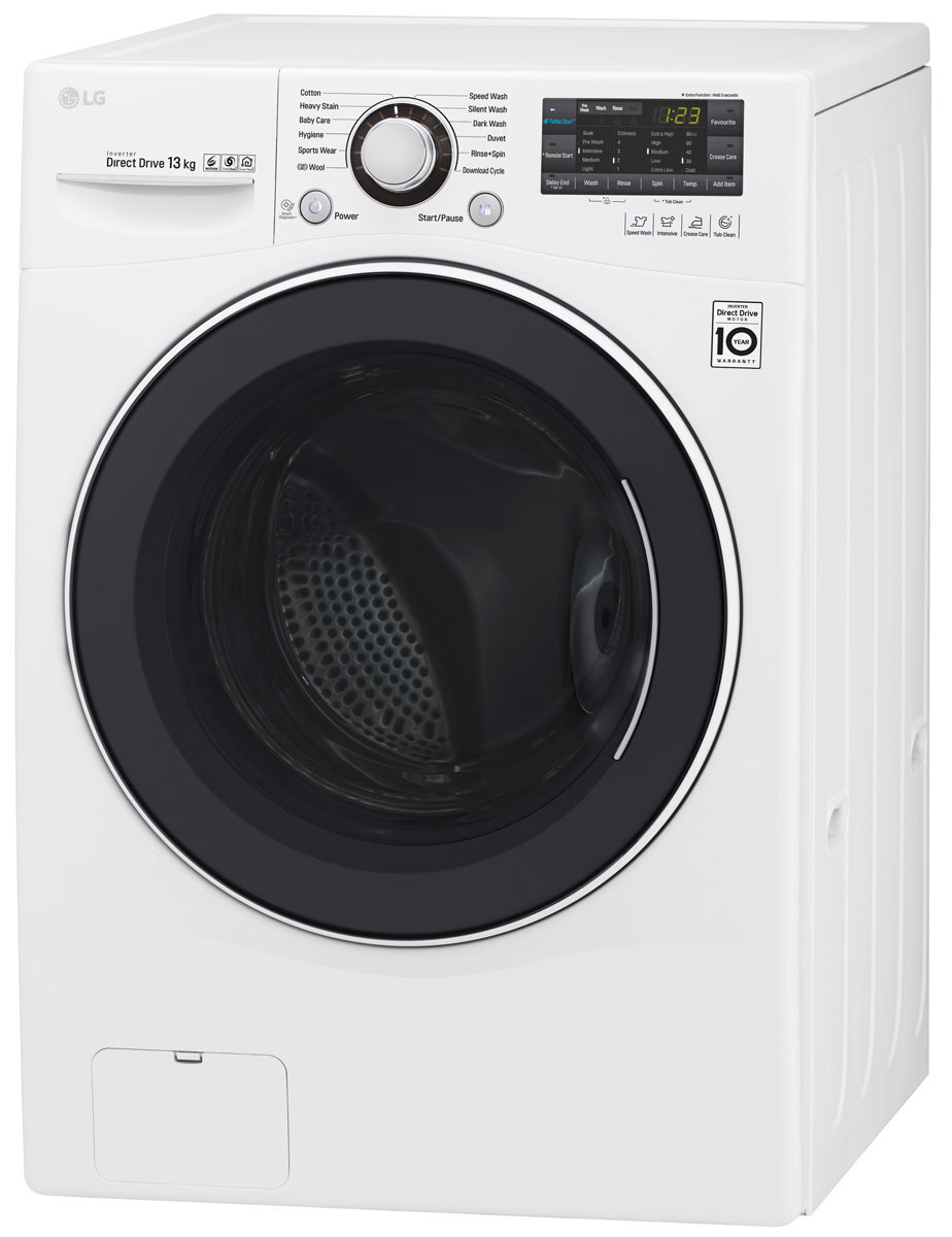 LG 13kg Front Load Washing Machine with Turbo Clean WD1013NDW