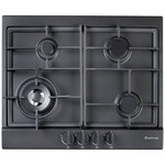 Artusi 60cm Natural Gas Cooktop Matte Black AGH65MB hero image