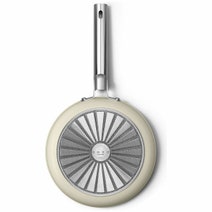 Smeg 26cm Cookware Frypan Matte Cream CKFF2601CRMAU hero image