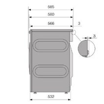 ASKO 8kg ProWash Logic Front Load Washing Machine Titanium W4086PT hero image