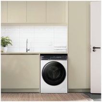 Haier 10kg + 6kg Series 500 Front Load Washer-Dryer Combo White HWD1060NW1 hero image